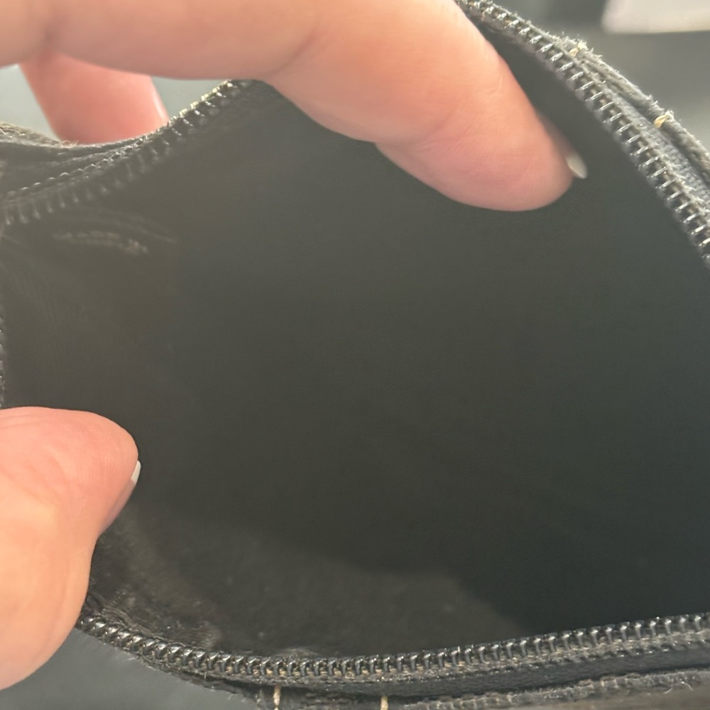 🖤 COACH Signature Canvas Wristlet – Dark Brown/Black 🖤 - Picture 7 of 8